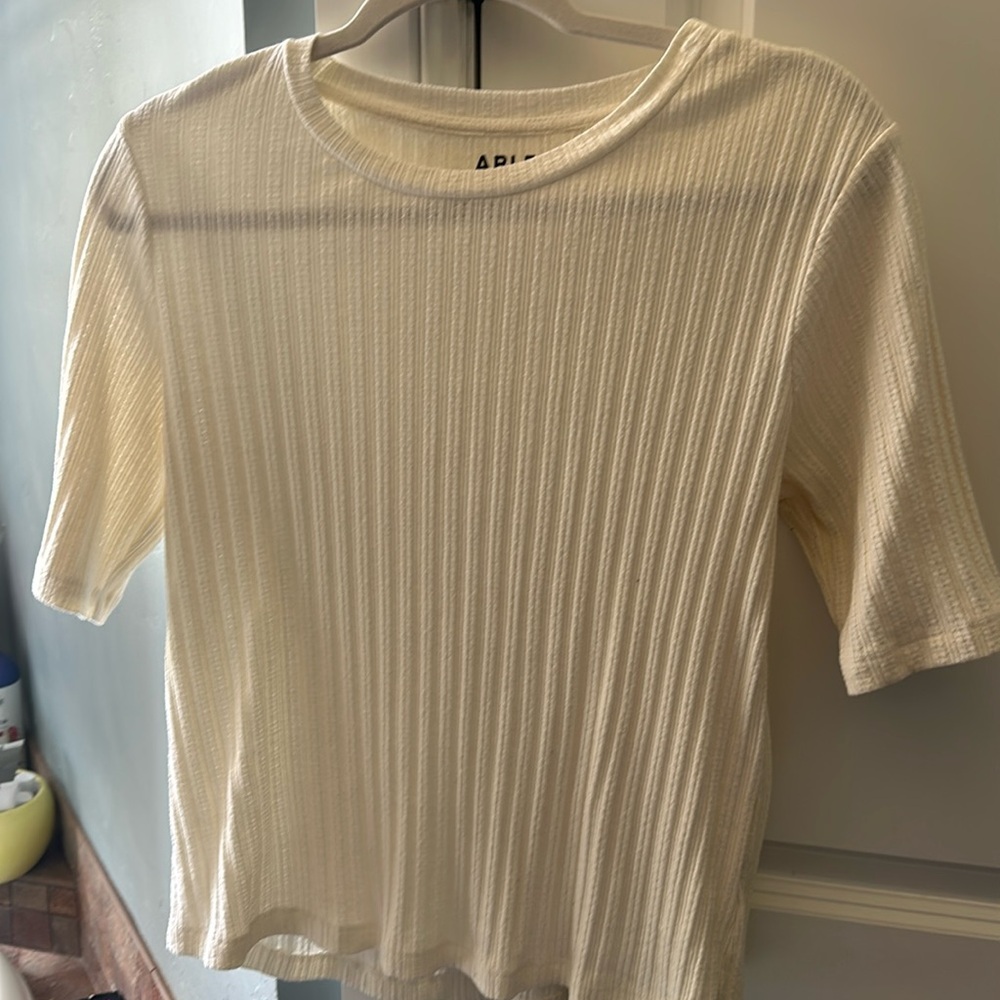 Able ribbed tshirt